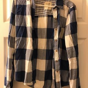 Abercrombie plaid button up